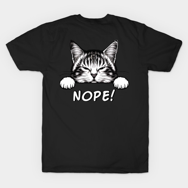 Nope Cat by Annie